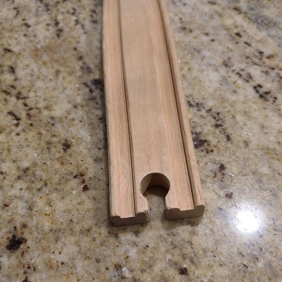 Unbranded Wooden Track 8" Bump Hill Elevated Slope. Thomas Brio Compatible - Picture 5 of 9